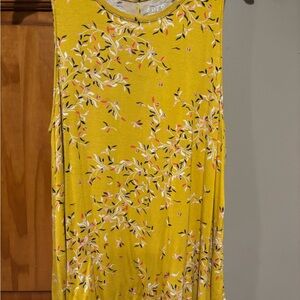 Women’s Yellow Apt. 9 Tunic Tank Top